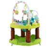 Picture of HOMGX Baby Bouncer Activity Center, 3 in 1 Baby Jumper Center & Infant Playtime Mat & Activity Table w/Baby Toys, 3 Adjustable Heights & 360 Rotatable Seat, Activity Center for Toddlers (Green)