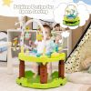 Picture of HOMGX Baby Bouncer Activity Center, 3 in 1 Baby Jumper Center & Infant Playtime Mat & Activity Table w/Baby Toys, 3 Adjustable Heights & 360 Rotatable Seat, Activity Center for Toddlers (Green)