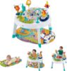 Picture of Fisher-Price Baby to Toddler 3-in-1 Sit-to-Stand Activity Center with Playmat, Music Lights & Spiral Ramp