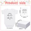 Picture of Shyyween 4 Pcs Pregnancy Announcement for Abuelos, Hola Abuelos Baby Bodysuit Pregnancy Reveal Card Baby Announcement Gift Box with Gifts Set