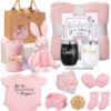 Picture of Oazoxro New Mom Gifts for Women, Pregnancy Gift for New Parents Gender Reveal Gifts with Mom and Dad Tumbler Set for First Time Moms