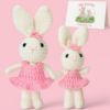 Picture of Splandiant Big Sister Crochet Gifts for Girls, Big Sister Little Sister Doll Gift Set to Celebrate Little Girls Promoted to Sister, Gifts for Older Siblings of New Baby
