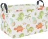 Picture of DDBASKET Dinosaur Baskets Kids Storage Basket Baby Gift Basket Rectangular Cute Toy Storage Bin Box Organizer Book Shelf Bins Dinosaur Room Decor(Cute dinosaur)