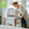 Picture of Chicco LullaGo Anywhere LE Portable Bassinet with Canopy, Waterproof Mattress and Fitted Sheet, Travel Bassinet for Baby Includes Carry Bag, Serene/Beige