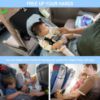 Picture of Baby Airplane Bed, Baby Travel Essentials for Flying, Toddler Airplane Seat Extender Must Haves, Plane Portable High Chair Harness Seat for Infant (Gray)