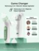 Picture of Momcozy BreezyClear 2-in-1 Electric Nasal Aspirator for Baby with Spray, 65kPa Hospital-Grade Suction, 4 Adjustable Levels, Quiet & Portable Nose Cleaner with Soothing Light & Music
