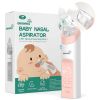 Picture of GROWNSY Nasal Aspirator for Baby, 2-in-1 Electric Nose Spray & Suction, Baby Nose Sucker with Powerful Suction, Music and Light Soothing Function, Pink