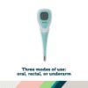 Picture of Safety 1st Rapid Read 3-In-1 Thermometer, Aqua, One Size