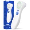 Picture of No-Touch Thermometer for Adults and Kids, 1-Second Fast Reading, Color-Coded Fever Alarm, Silent Mode, Object & Room Temperature Function, Baby Essential | Home Medical | Nurse Accessories for Work
