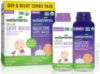 Picture of Wellements Organic Gripe Water for Babies Day & Night Combo Pack (4 Fl Oz) - Infant Gripe Water Newborn Calms Occasional Stomach Discomfort from Baby Gas, Colic, Hiccups & Fussiness - USDA Certified