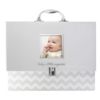 Picture of Pearhead Baby Briefcase and Document Organizer, All In One Expanding File Folder, Baby's Paperwork and Records, Newborn Keepsake and Memory Box with Labels, Baby Girl or Baby Boy Gift, Gray Chevron