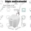 Picture of Ioffersuper 50-Piece Tooth Saver Necklaces, Tooth Necklace Little Box for Lost Teeth, Milk Teeth Storage Cases for Children Tooth Fairy Bag School Classroom Party Supply