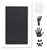 Picture of Inkless Large Clean Touch Ink Pad Kit for Baby Footprint, Handprint & Pet Paw Print - No Ink Mess, Clear Print, Smudge Resistant, Long Lasting, Baby Safe, Includes 2 Cardstock(Clean-Touch - Black)