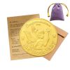 Picture of Meliatomia Tooth Fairy Gifts for Boys & Girls, Tooth Fairy Coins - First Tooth Keepsake Magical Milestone Gift Kit, Golden Coins with Tooth Pouch,Letter from Tooth Fairy, Lost Teeth Reward Coin (1PC)