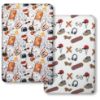 Picture of Pack and Play Sheets, 2 Pack Mini Crib Sheets for 38x26 Mattress, Stretchy Snug Fit Playard Fitted Sheet, Soft Breathable Cozy Material, Compatible with Graco Pack n Play for Baby and Toddler