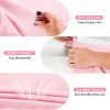 Picture of Vicorise Cotton Baby Lounger for Newborn,Baby Play Mat,Tummy Time Mat with Cover for 0-24 Months Newborn Baby,Washable Play Gym Mats for Home Travel-Pink