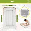 Picture of Loevin Baby Lounger for Newborn Portable Bag,Baby Nest Play Gym mat with Strap,Newborn Lounger Adjustable Size & Inner Zipper Lengthen Space to 24 Months(Gray Thousand Bird Check)