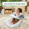 Picture of Ingenuity Prop Spot Learn-to-Sit Floor Seat for Baby, Removable Tray, 2 Linkable Toys, Tummy Time Mat, Unisex, for Ages 4-12 Months - Casi