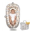 Picture of Baby Lounger-Breathable and Soft Organic Cotton, Portable Infant Lounger with Removable Lounger Cover, Floor Lounger for Newborn - Ao Rainbow