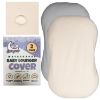 Picture of Waterproof Baby Lounger Cover - 2-Ply Organic Cotton Slipcovers Keep Your Lounger Clean & Your Baby Comfy - Machine Washable - (Lounger Not Included) - 2-Pack Includes Gray & Off-White
