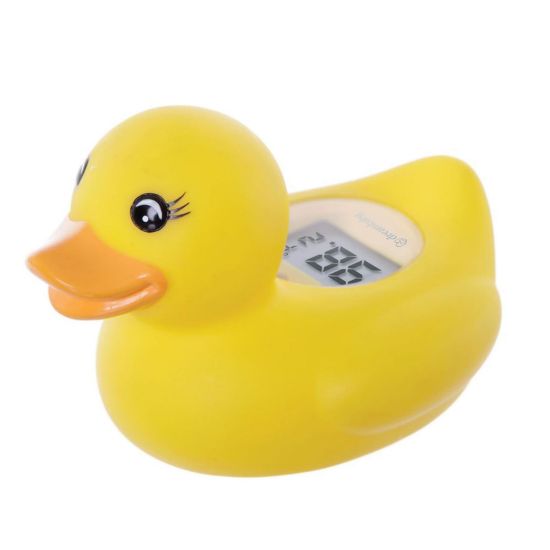 Picture of Dreambaby Duck Baby Bath Thermometer - Instant Results, Digital Water & Room Temp Reader - Fun Floating Toy for Newborns