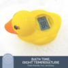 Picture of Dreambaby Duck Baby Bath Thermometer - Instant Results, Digital Water & Room Temp Reader - Fun Floating Toy for Newborns