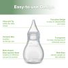 Picture of Haakaa Silicone Baby Nasal Aspirator | Nose Bulb Syringe | Easy-Squeezy Baby Nose Cleaner, Newborn Infant &Toddler - BPA Free Silicone