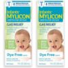 Picture of MYLICON Gas Relief Drops for Infants and Babies, Dye Free Formula, 1 Fluid Ounce with Updated Syringe (2-Pack)