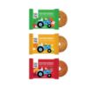 Picture of Once Upon a Farm | Organic Toddler Soft-Baked Bar Tractor Wheels Variety Pack | Apple, Strawberry, Banana | Made with Real Fruit & Veggies | No Added Sugar | 30 Bars