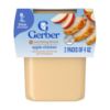 Picture of Gerber Stage 2 Baby Food, Apple Chicken, 4 oz Tub (16 Pack)