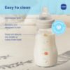Picture of MAM 6oz Premium Glass Wide Neck Baby Bottle with Slow Flow Breastfeeding-Like Silicone Nipple, Easy to Clean,BPA Free, 0+ Months, Easy Switch Between Breast and Bottle, Made in Europe, 3 Pack Unisex