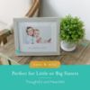 Picture of Kate & Milo Rustic Me & My Sister Frame, Sibling Keepsake, Ideal Little or Big Sister Gift, Gender Neutral Nursery Decor
