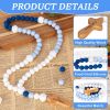 Picture of Silicone Baby Rosary with Cross, Baptism Gift Baby Rosary Teether for Boy Girl Kids, My First Rosary Catholic Religious Gifts Christian First Holy Communion Party Decorations, Blue