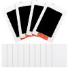 Picture of Outus 14 Pcs Paw Print Kit for Dogs No Mess Ink Pad Pet Memorial Newborn Footprint Impression Kit for Pets 4 Inkless Pads with 10 Blank Cards(3 x 5 Inch,Black)