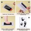 Picture of Jetec 30 Set Inkless Baby Footprint and Handprint Kit, Clean Touch Ink Pad for Baby Hand and Footprints, Dog Paw Print Kit with Ink Pads and Imprint Cards for Newborns Babies Pets Gifts (Black)