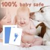 Picture of BabyQunt Inkless Baby Hand and Footprint Kit,Clean-Touch Ink Pad Kit,Safe No Mess Printing Infant Hand Foot Stamp,4 Pack Newborn Inkless Print Pads Best Keepsake or Gifts for Family