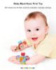 Picture of SSK Soft Baby Wrist Rattle Foot Finder Socks Set,Cotton and Plush Stuffed Infant Toys,Birthday Holiday Birth Present for Newborn Boy Girl 0/3/4/6/7/8/9/12/18 Months Kids Toddler,4 Cute Animals
