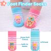 Picture of Easter Baby Wrist Rattle Socks and Foot Finder Set, Infant Girl Boy Toys for Babies 0-12 Months, Newborn Baby Shower Gifts Set