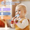 Picture of 15PCS Rattles for Babies 0-6 Months - BPA-Free Baby Rattles 0-3, 6-12 Months for Newborn Soft Teething Toys Infant Toys with Wrist & Ankle Rattles, Baby Gift Set with Box for Hand-Eye Coordination