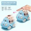 Picture of Baby Girl Toy Cars for Toddlers 1-3, Push and Go Rattle Cars for Baby Toy 6-9-12-18 Months, First Birthday Easter Gifts for 1 2 Year Old Girls, Infant Pink Friction Truck Set