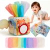 Picture of KILGICO Baby Tissue Box Toy for Babies 6-12 Months - Montessori Sensory Toys for Babies 1 Year Old - Boy Girl Shower Gifts 6 9 12 18 Months Old