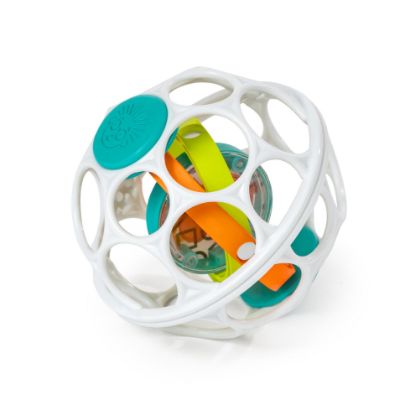 Picture of Baby Einstein Grip & Spin Oball Easy Grasp Rattle Toy, BPA Free, 0+ Months