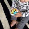 Picture of Baby Einstein Grip & Spin Oball Easy Grasp Rattle Toy, BPA Free, 0+ Months