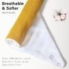 Picture of NISXABEBE Muslin Baby Bibs,Soft Triangular Baby Bandana Drool Bibs for Baby Boy Girl,Solid Colors Bib for Drooling Teething 6 Pack(Unisex)
