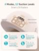 Picture of Paruu Hands Free Breast Pump P16, Wearable Breast Pump Electirc Portable with 4 Modes & 12 Levels, Max 309mmHg Strong Suction 19/21/24mm Flange Inserts Wearable Breastfeeding Pump, 2 PackNude