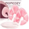 Picture of Momcozy Larger Breast Therapy Packs, Hot and Cold Breast Pads with 2 Soft Covers, Breastfeeding Essentials2 PackPink