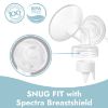 Picture of [6-Count] Papablic Duckbill Valves, Replacement Milk Valves Compatible with Spectra S1 S2 & Medela Breast Pumps Parts Accessories, BPA & DEHP Free, Food-Grade Silicone, Easy to Clean, White