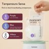 Picture of Momcozy Easy Pour Breastmilk Storage Bag, 8Oz, Temp-Sensing Color Change, 120 Count Milk Bag with Self Standing for Breastfeeding, No Leak Presterilized for Freezer, Recyclable & BPA Free