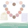 Picture of wegreeco Nursing Breast Pads (14 Pack) + Laundry Bag & Travel Storage Bag, 4.7 inch Option - Washable & Reusable Breastfeeding Nursing Pads (Mild, Large)