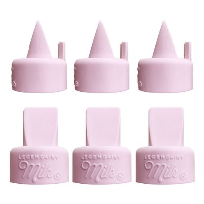 Picture of Legendairy Milk Duckbill Valves with Pull Tab - Compatible with Spectra - Pack of 6